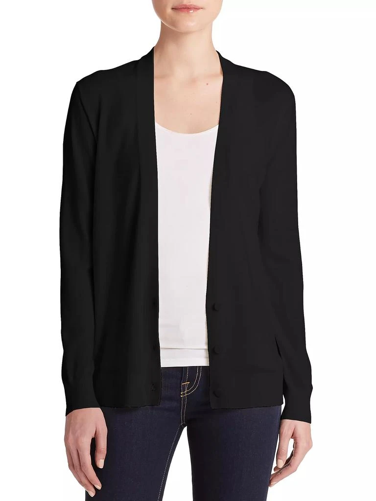 Theory Wool-Blend Knit Cardigan 1