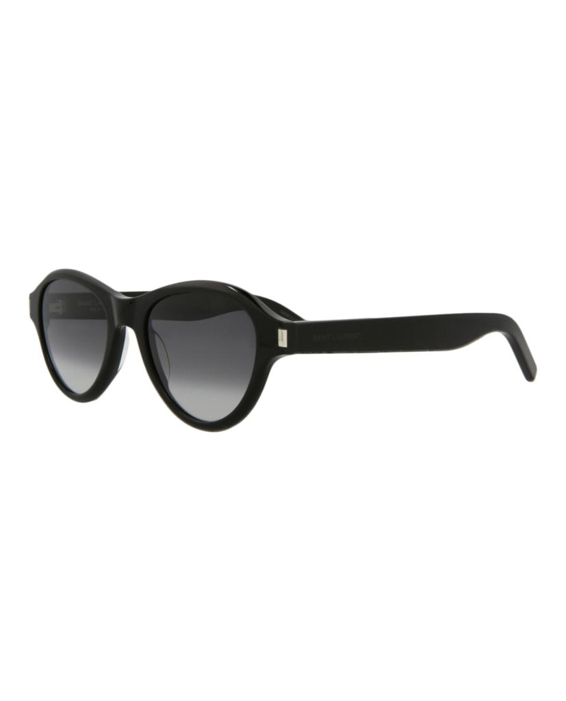 Saint Laurent Round-Frame Acetate Sunglasses