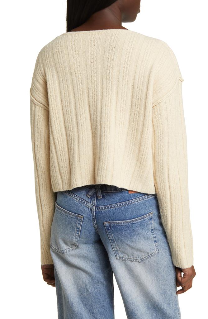 BP. Relaxed Cozy Crop Sweater