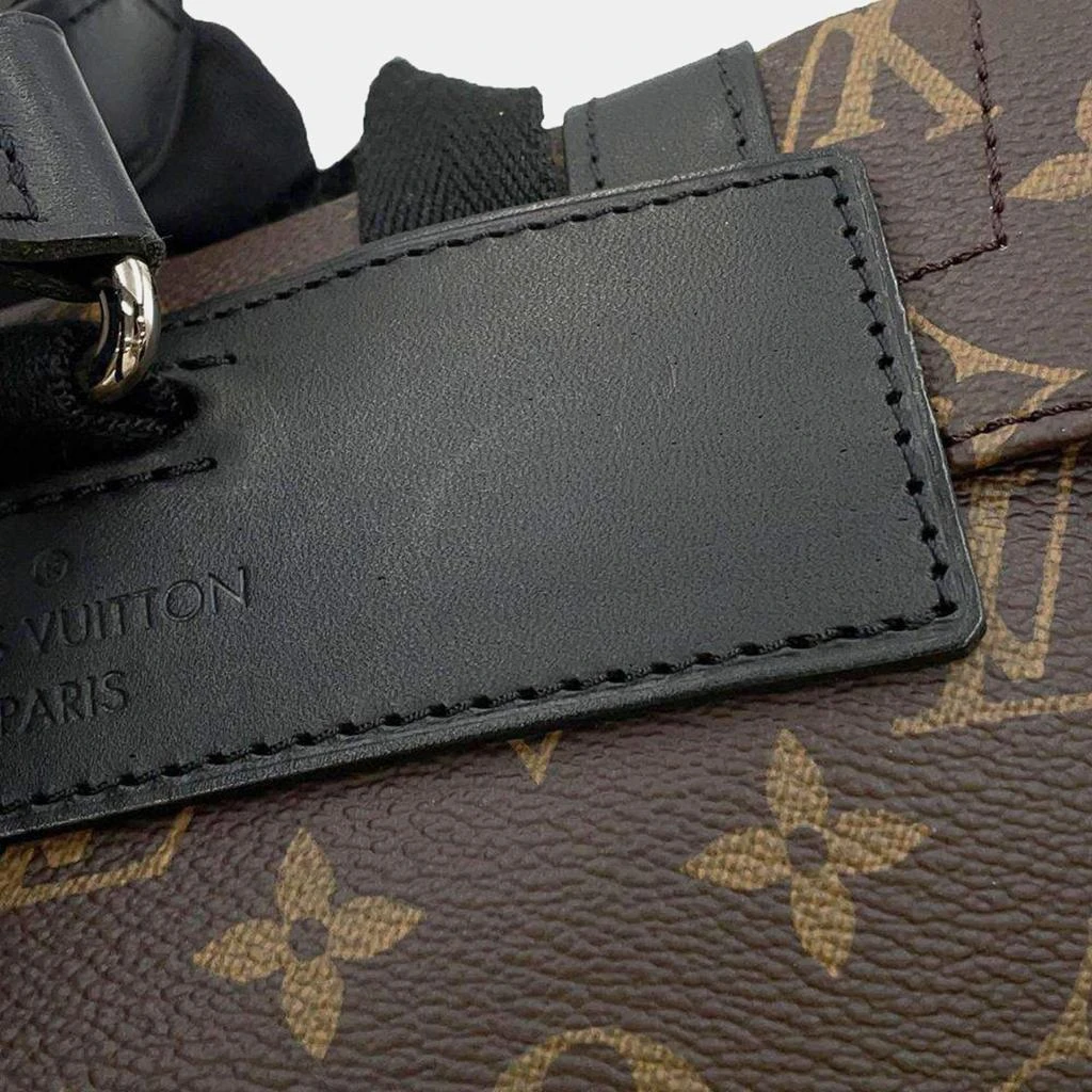 Louis Vuitton Louis Vuitton Black Monogram Macassar Christopher Mm Backpack 11