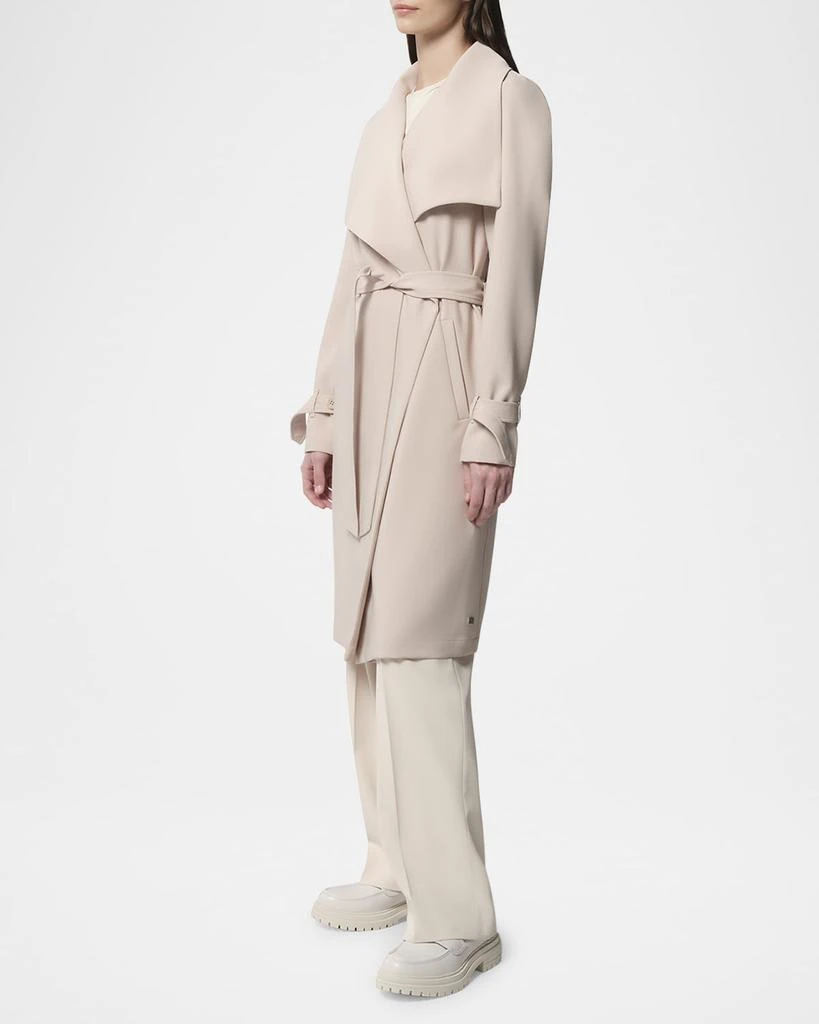 Soia & Kyo Essential Drapey Trench Coat 4
