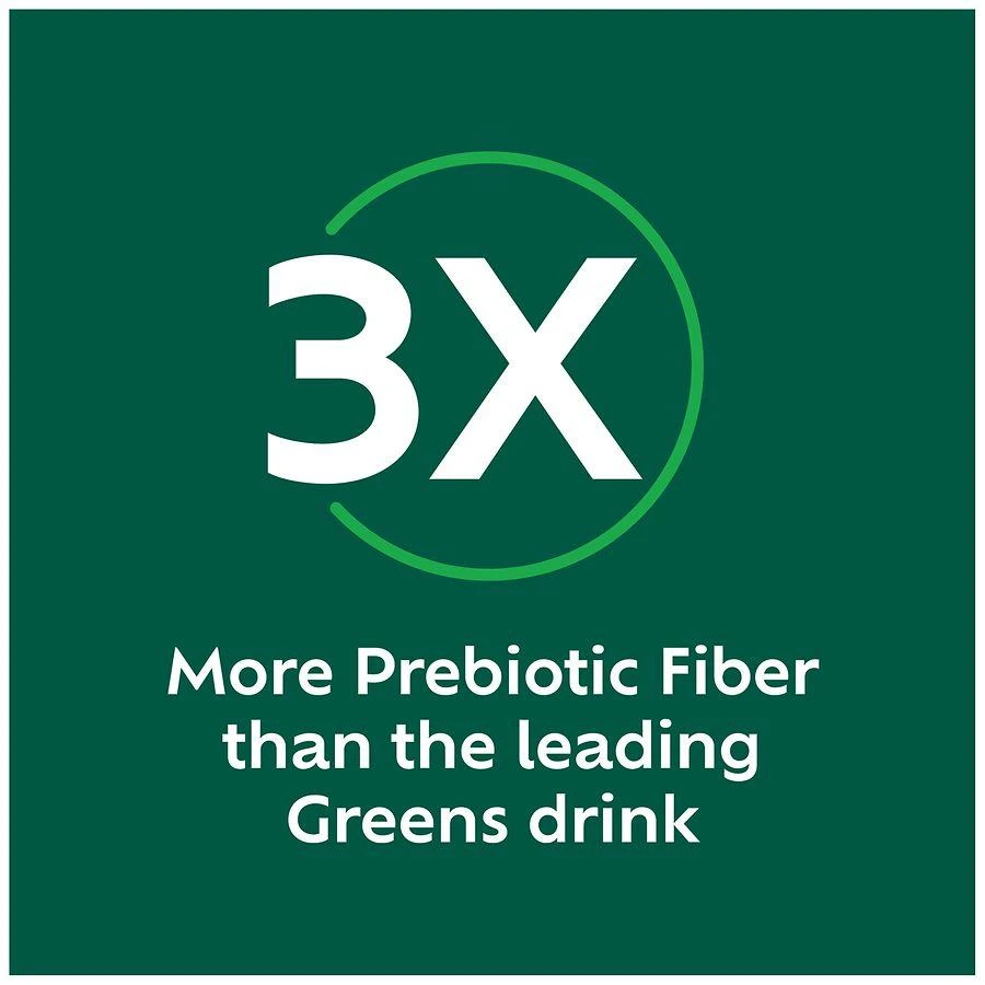 Benefiber Prebiotic Fiber + Supergreens Dietary Supplement Watermelon Lemonade 9