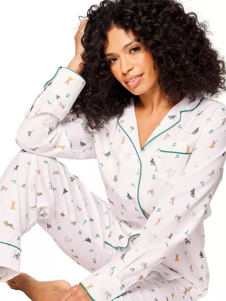 Petite Plume Jingle Paws Pajama Set 5