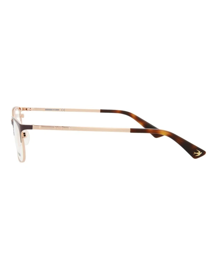 McQ Alexander McQueen Round-Frame Metal Optical Frames 3