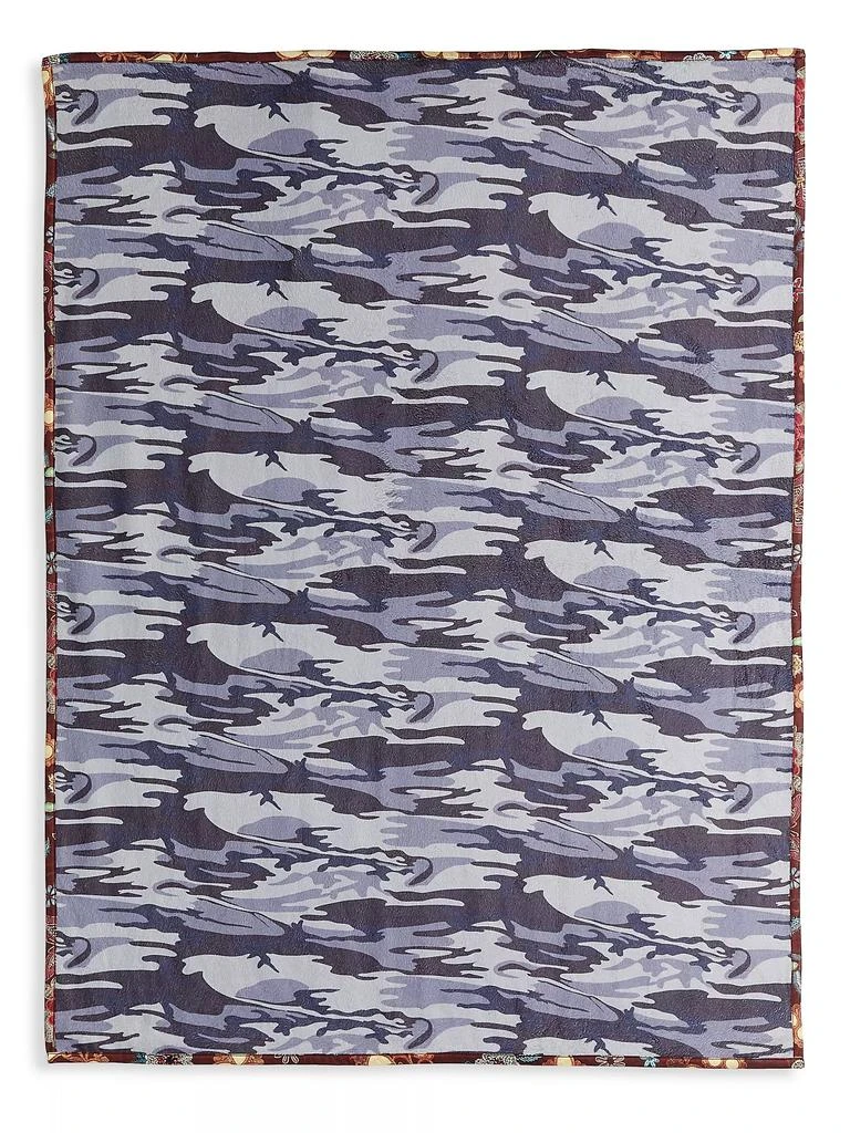 Johnny Was Love Printed Reversible Travel Blanket 3
