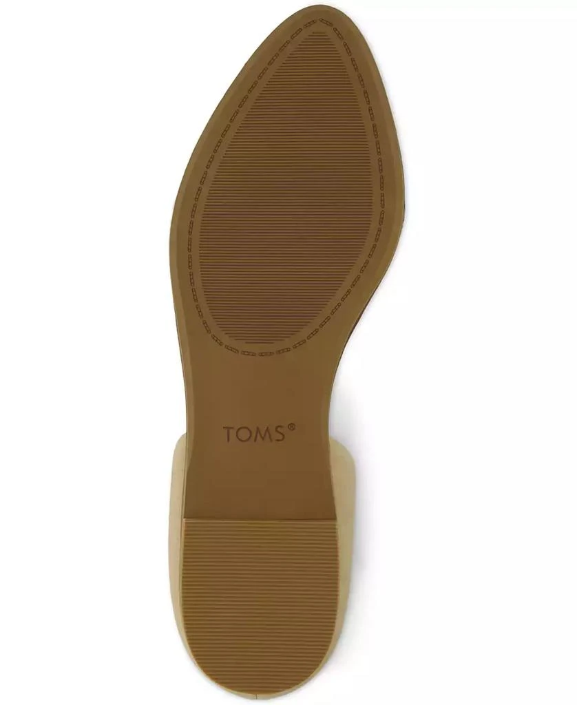 TOMS Women's Jutti D'orsay Slip On Flats 5