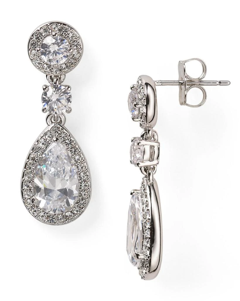 Nadri Framed Drop Earrings 1