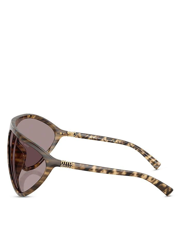 Miu Miu Wraparound Sunglasses, 75mm 3