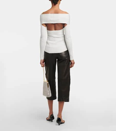 Khaite Salma off-shoulder top 3