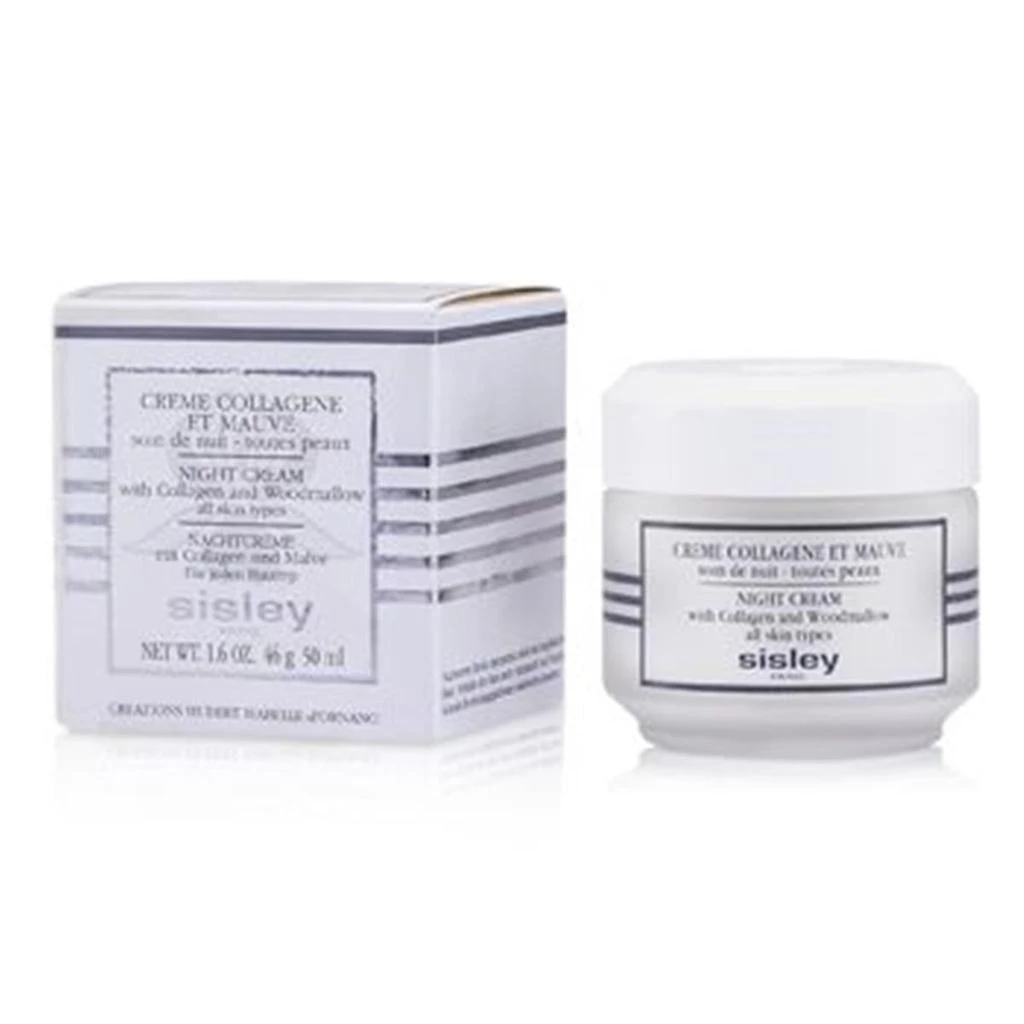 Sisley 16374 1.6 oz Botanical Night Cream with Collagen & Woodmallow 1