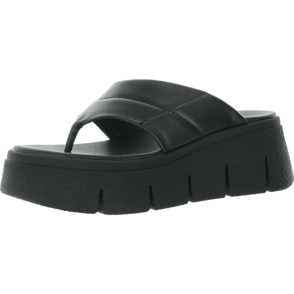 Cougar Abba Womens Solid Leather Thong Sandals 1