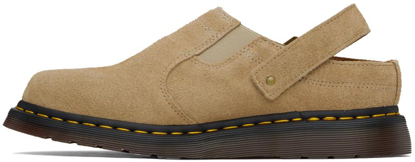 Dr. Martens Tan Isham Mules - Business Casual Shoes