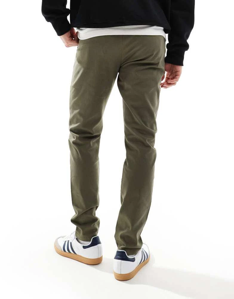ASOS ASOS DESIGN skinny fit chinos in khaki 4