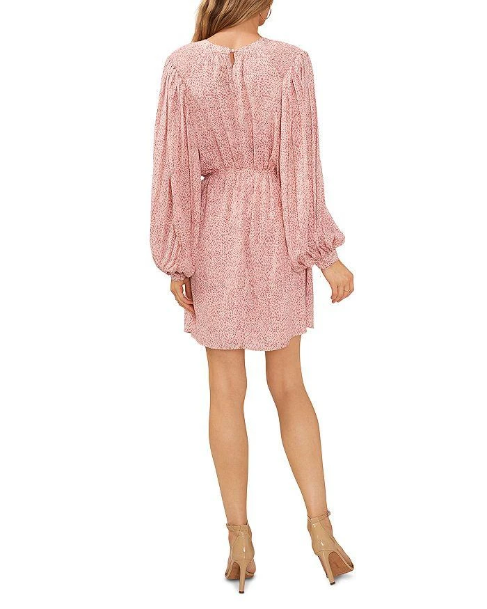 Vince Camuto Smocked Shoulder Dress 4
