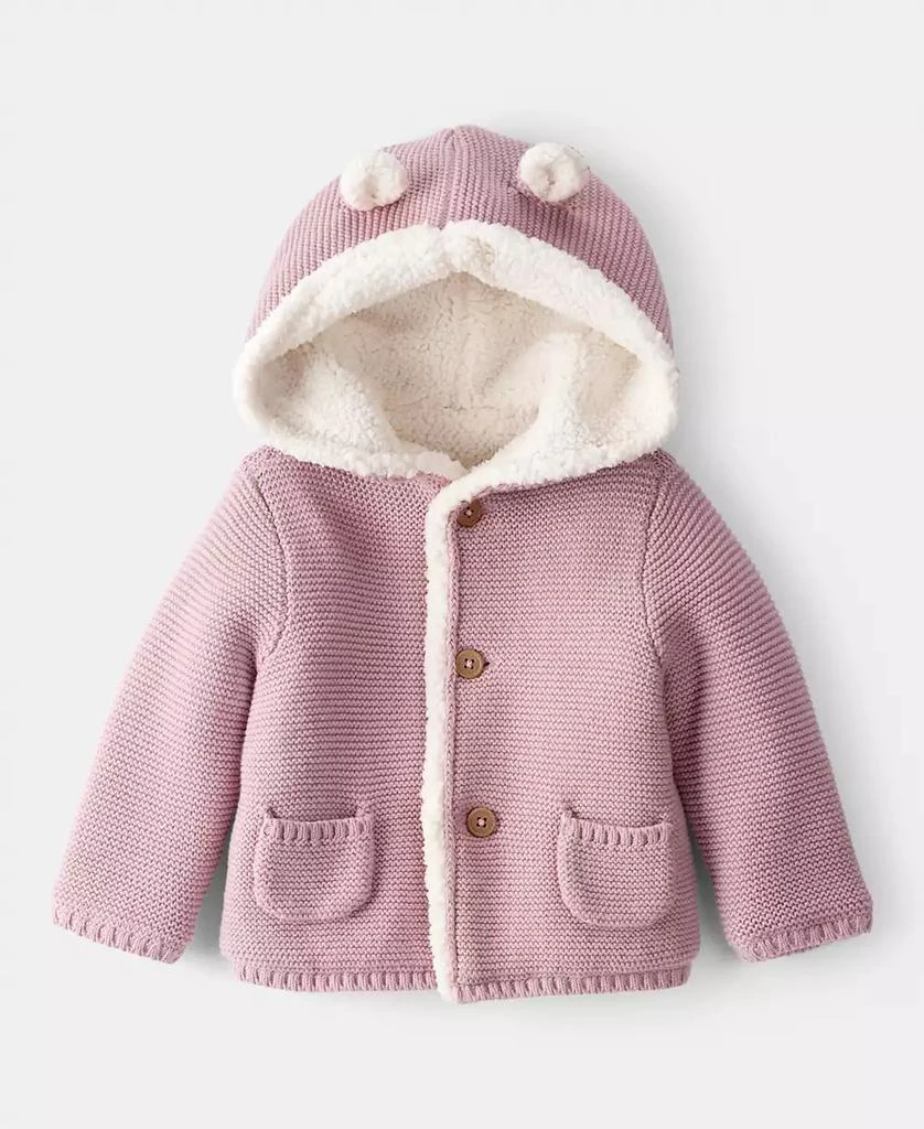 Carter
s Baby Boys
 or Baby Girls
 Sherpa-Lined Cardigan