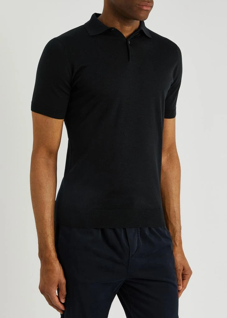 John Smedley Payton wool polo shirt 2