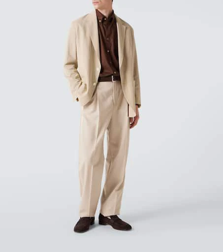 Gianvito Rossi George suede penny loafers 2