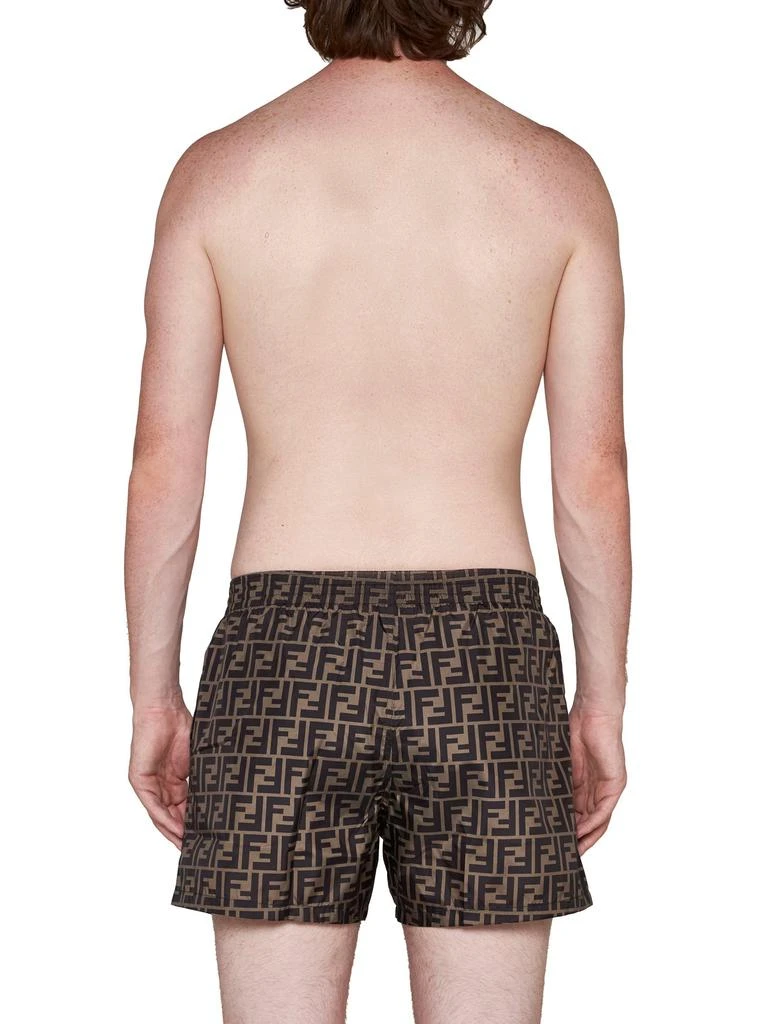 Fendi FENDI | Brown nylon Fendi shorts | Man | 44 3