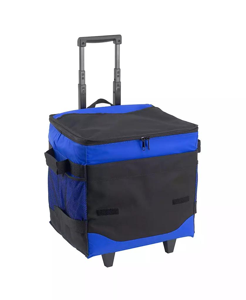 Picnic At Ascot 60 Can Collapsible Insulated Rolling Cooler