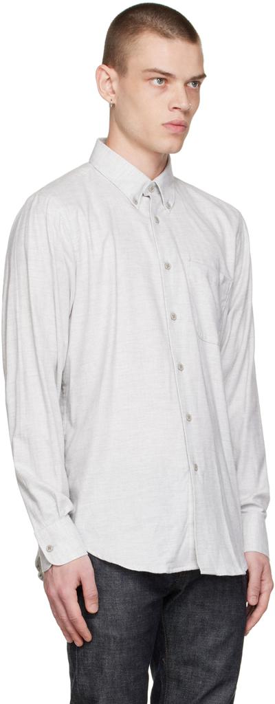 Naked & Famous Denim Gray Easy Shirt