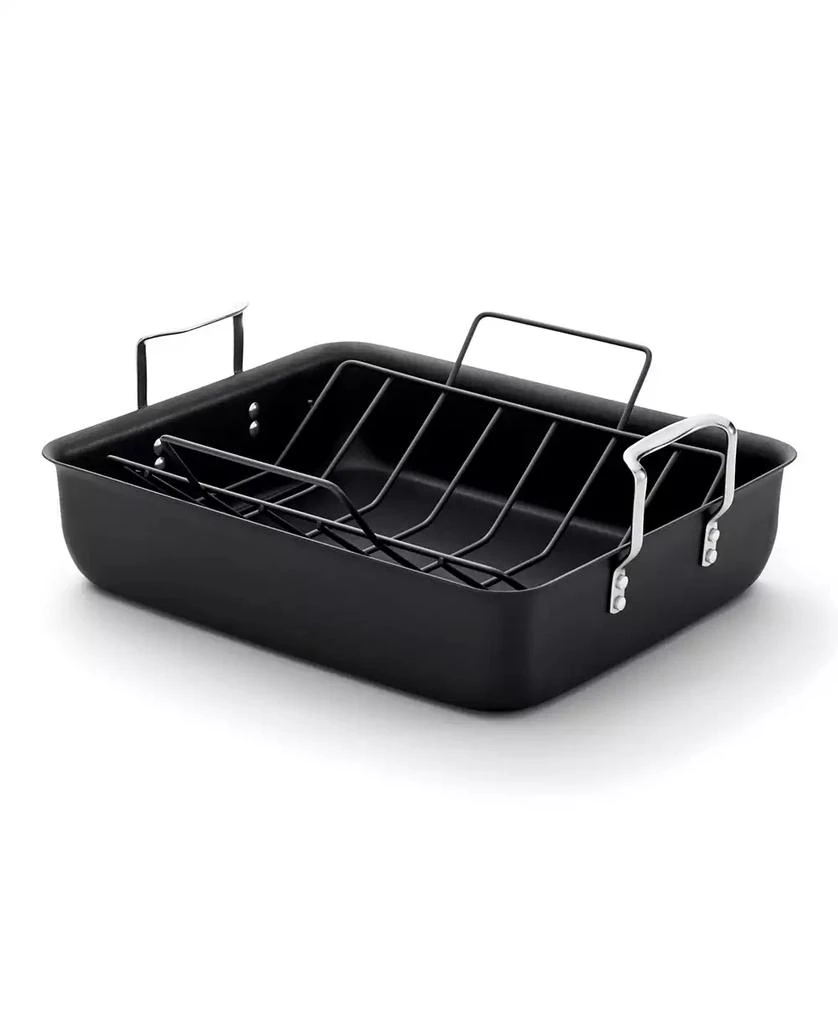 Calphalon Hard-Anodized Nonstick 16-Inch Roasting Pan with Rack 1