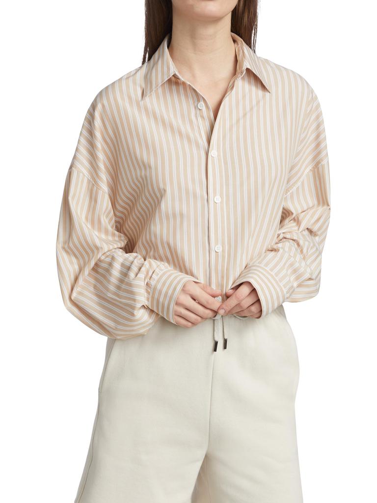 Thomas Stripe Cropped Shirt – On Sale Now with Up to 82% Off