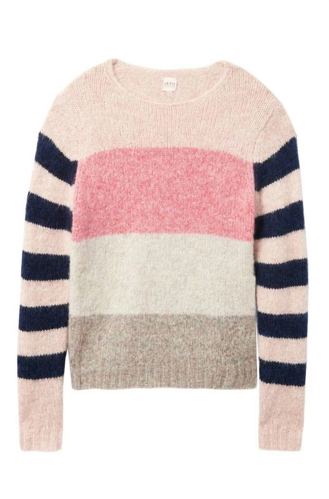 Rebecca Taylor Rebecca Taylor - La Vie Soft Stripe Pullover Sweater 2