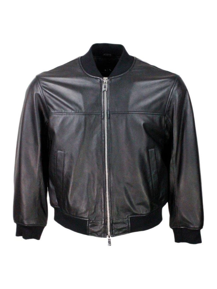 Armani Exchange Armani Exchange Zip-Up Bomber Jacket 1
