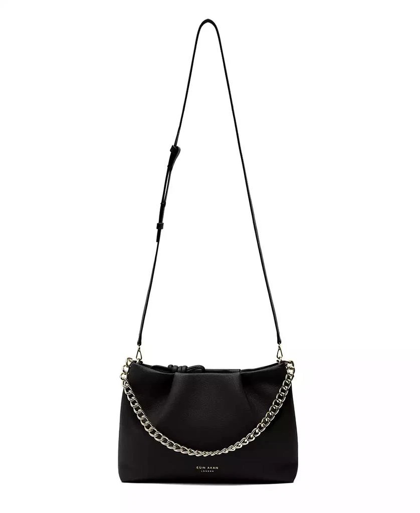 Esin Akan Midi Mayfair Leather Clutch Crossbody Bag 5