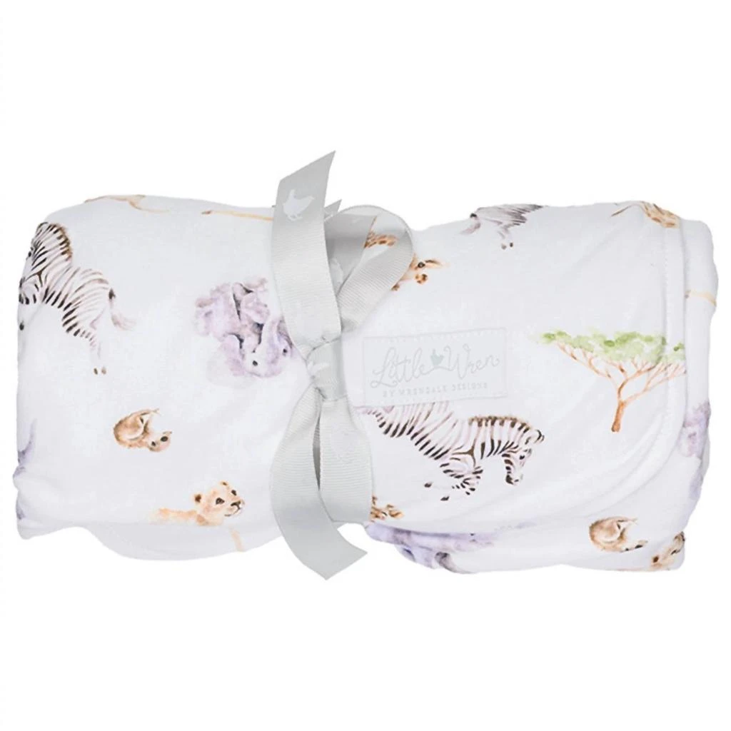 Wrendale Designs Inc. Wrendale Designs Inc. - Little Savannah African Animal Baby Blanket 2