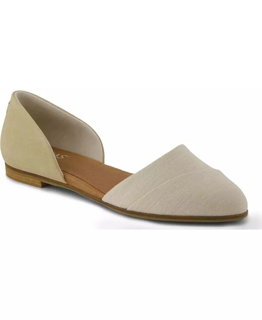TOMS Women's Jutti D'orsay Slip On Flats 1