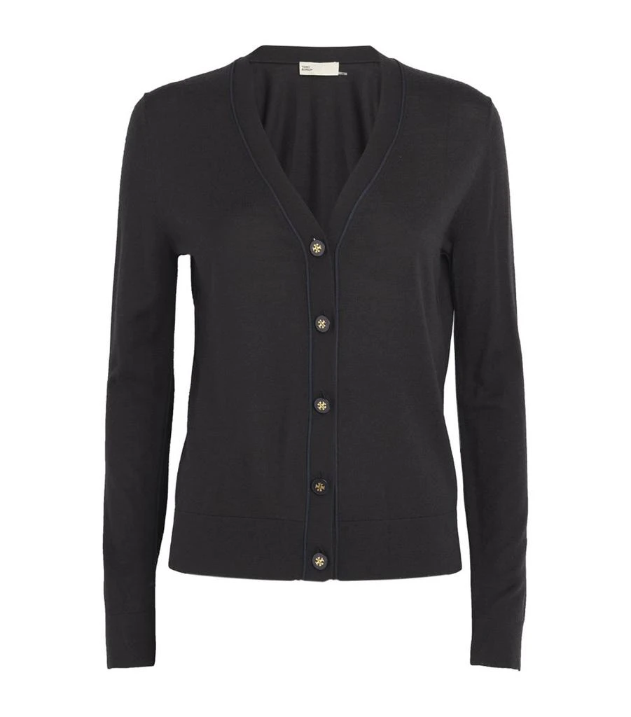 Tory Burch Wool-Silk Simone Cardigan 1