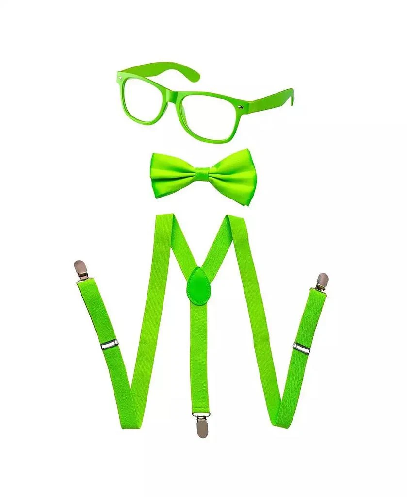 Dress Up America Toddler Suspender, Bow Tie Accessory Set 2