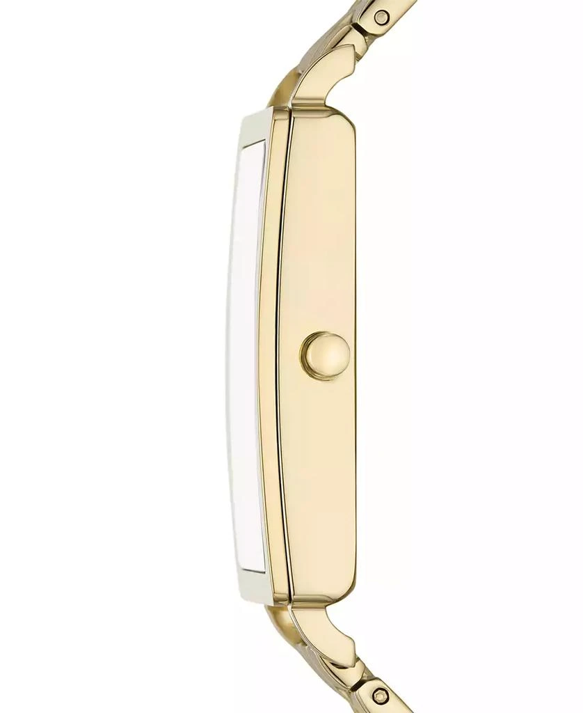 Skagen Women's Hagen Quartz Three Hand Gold-Tone Stainless Steel Watch, 22mm 2