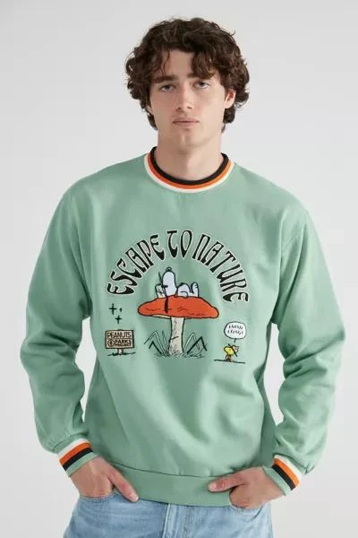 Parks Project Parks Project X Peanuts Escape To Nature Crew Neck Sweatshirt 2
