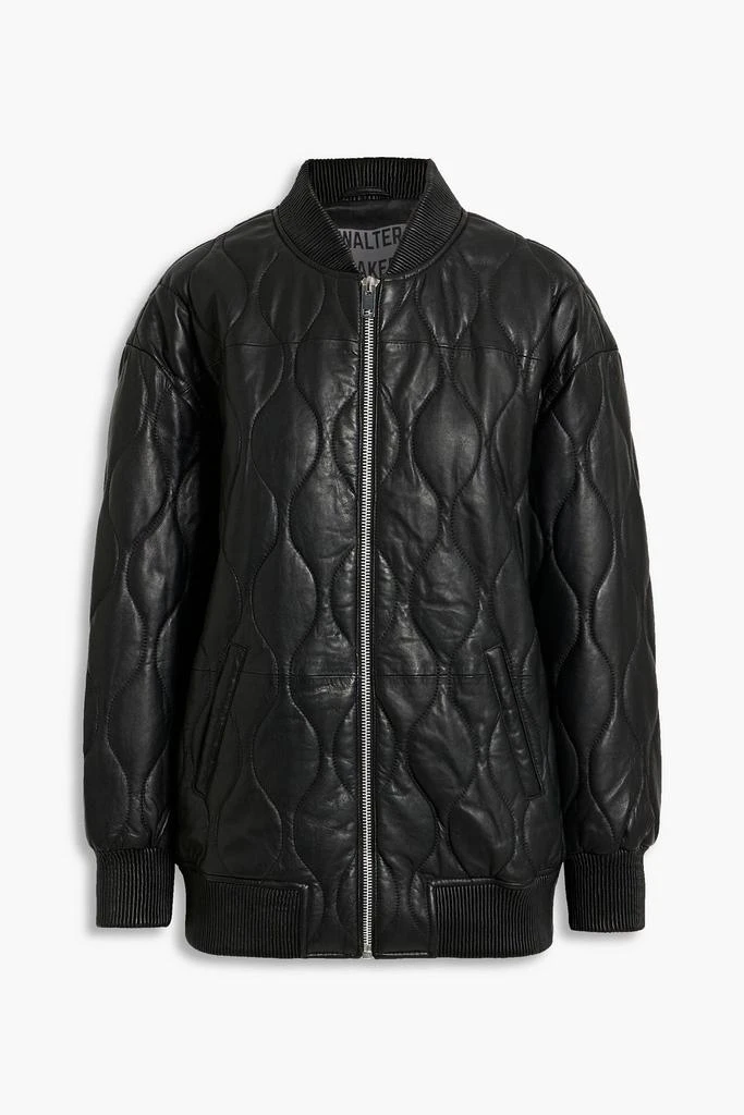 Walter Baker Kyrie quilted leather jacket 1