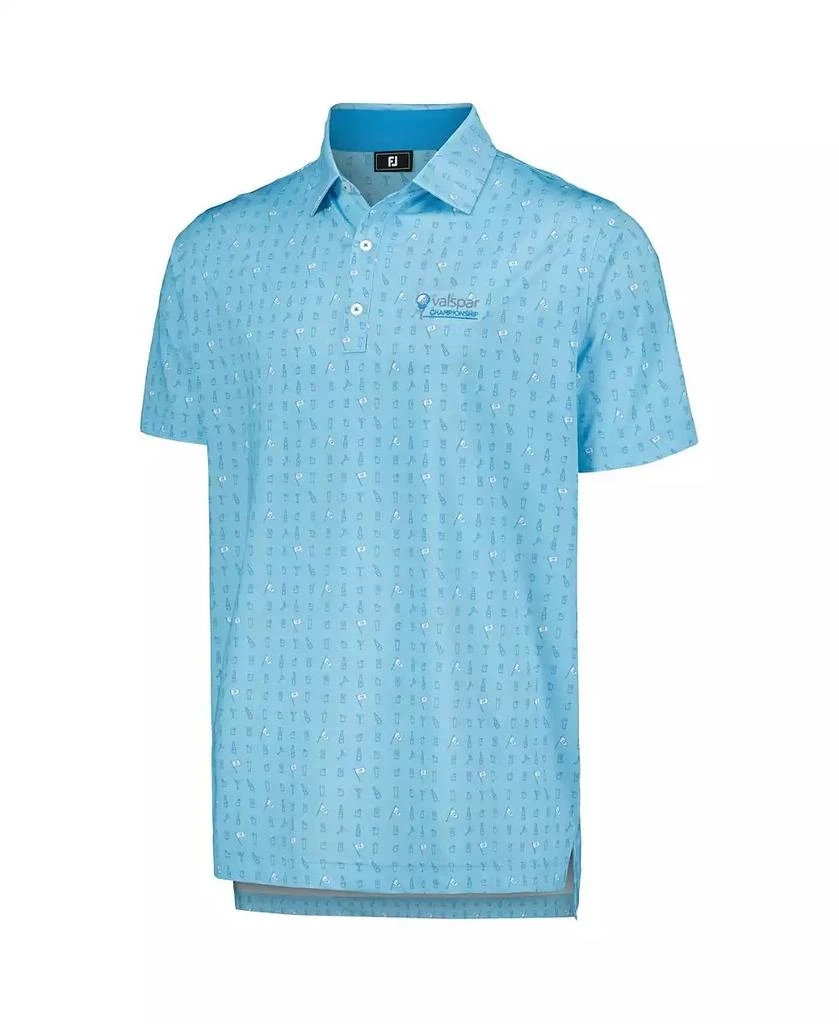 FootJoy Men's Light Blue Valspar Championship The 19th Hole Lisle ProDry Polo 4