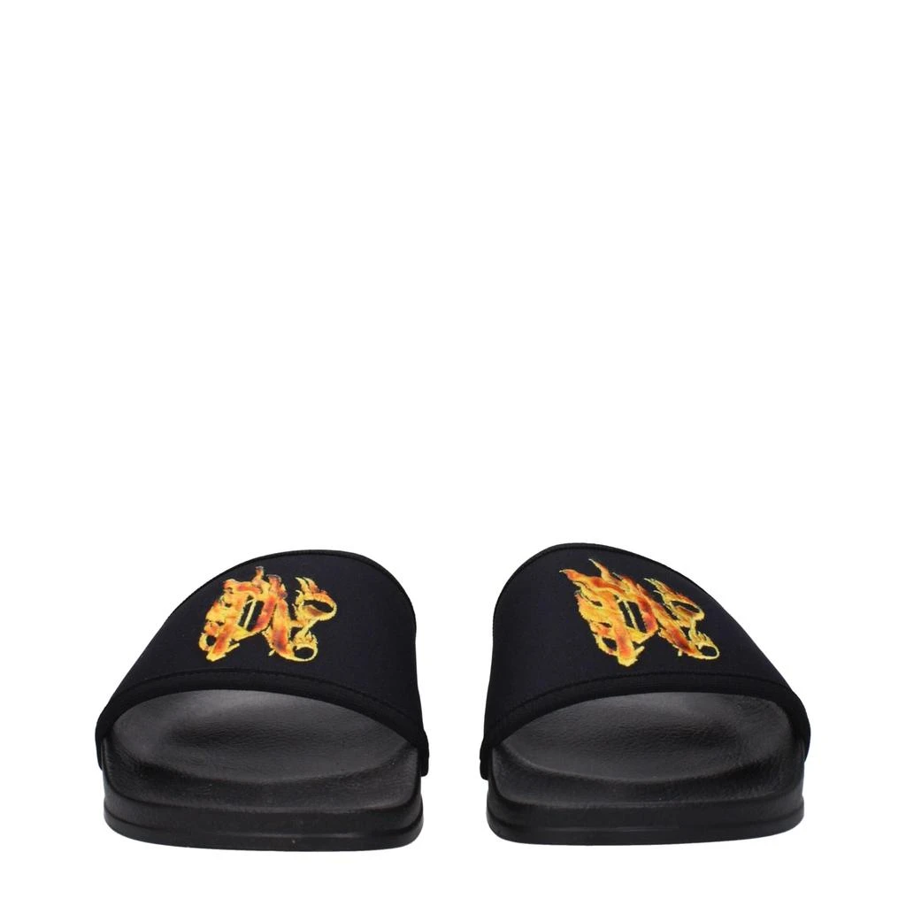 Palm Angels Palm Angels Black Fabric Slipper 3