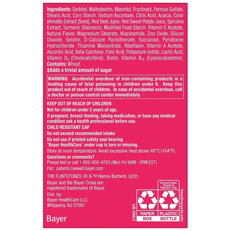 Flintstones Complete Children
s Vitamins, Chewable Tablets 2