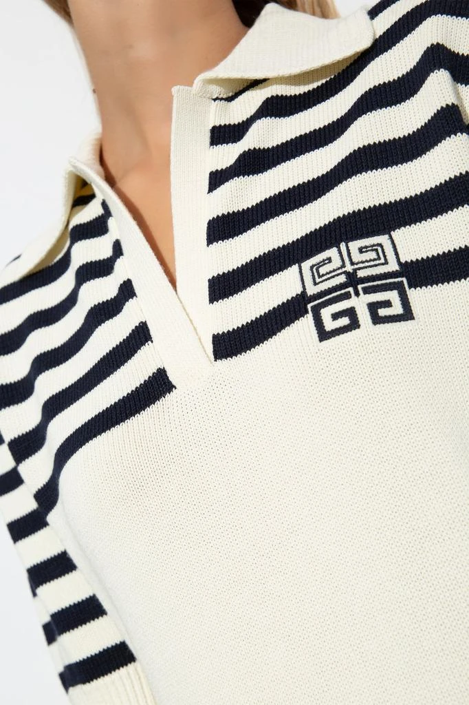 Givenchy Givenchy 4G Striped Polo Dress 4