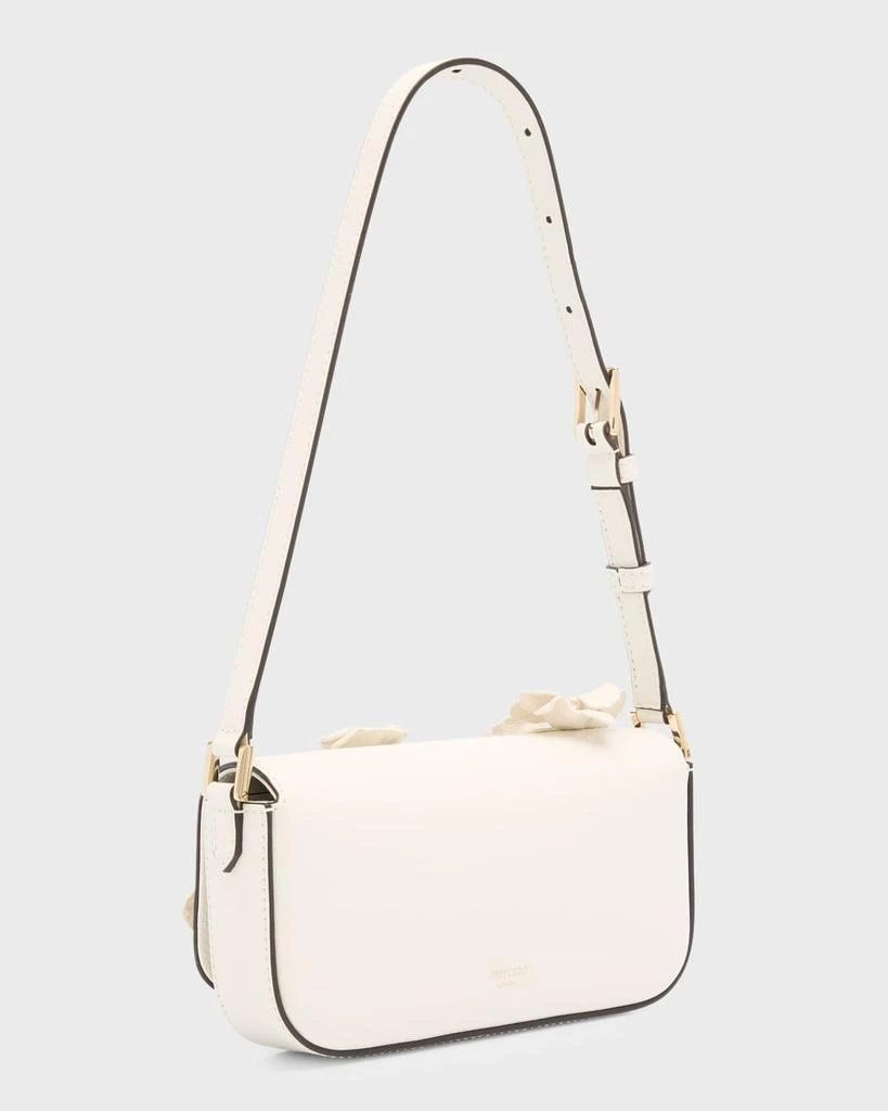 Jimmy Choo Avenue Mini Flower Leather Shoulder Bag 6