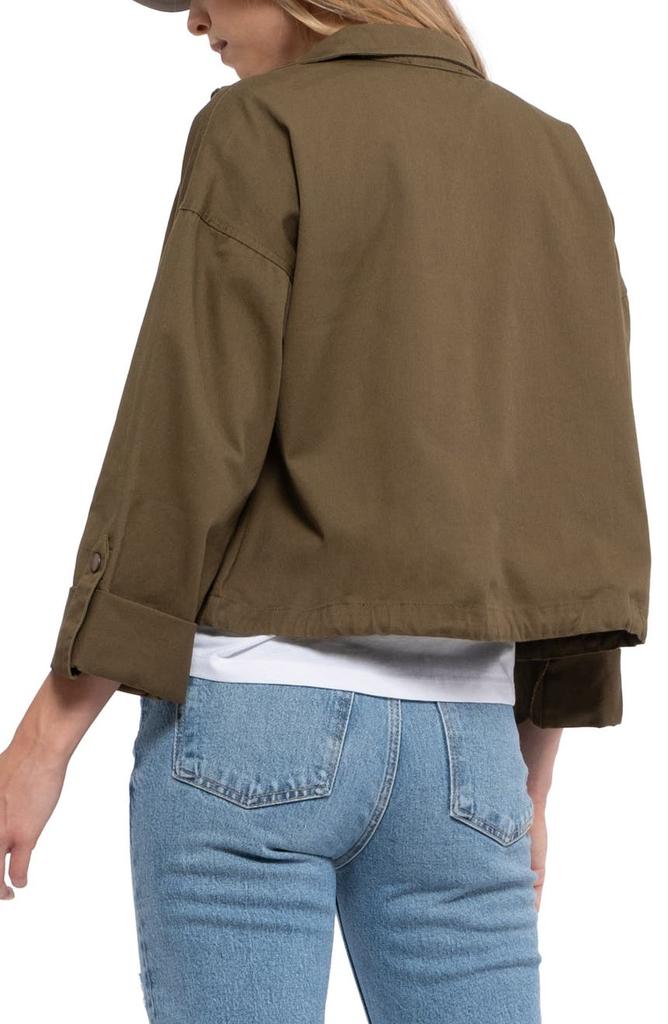 Blu Pepper Oversized Utility Jacket