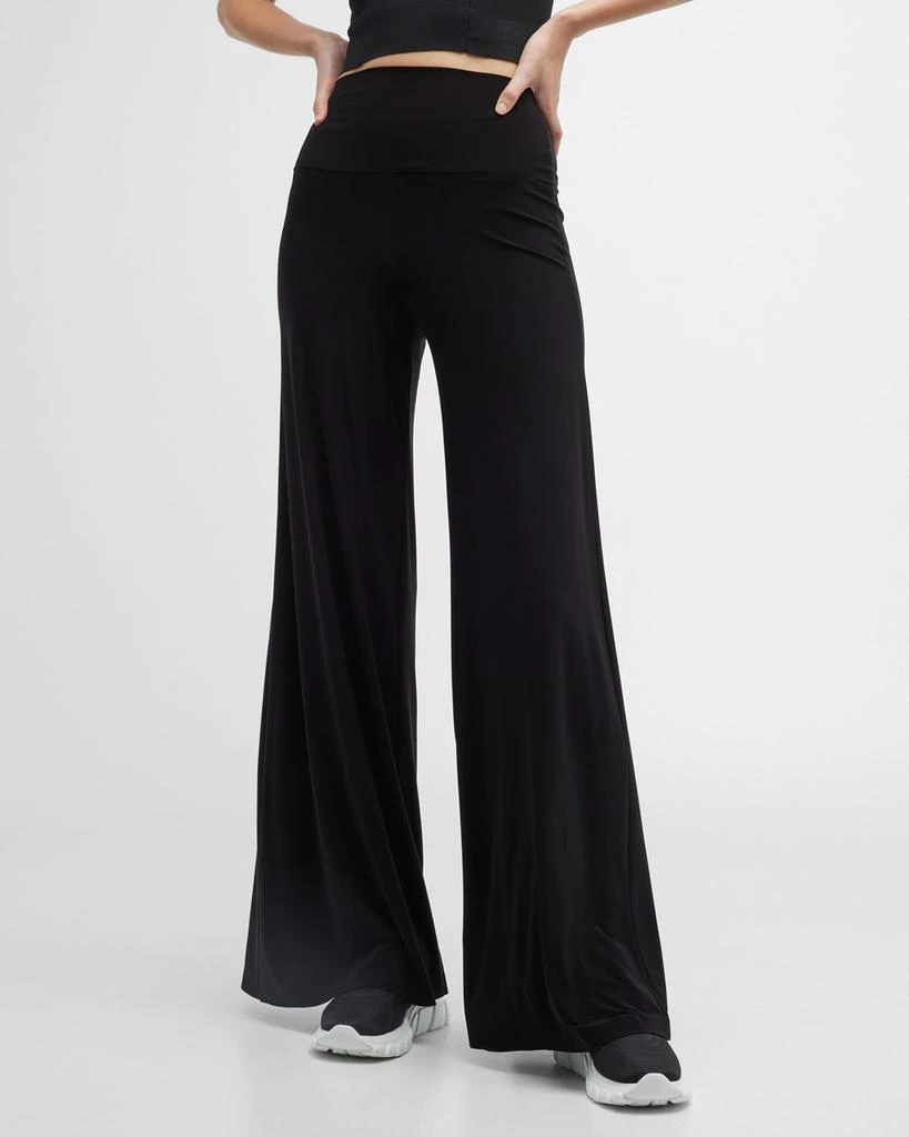 Norma Kamali Elephant Wide-Leg Pants 7