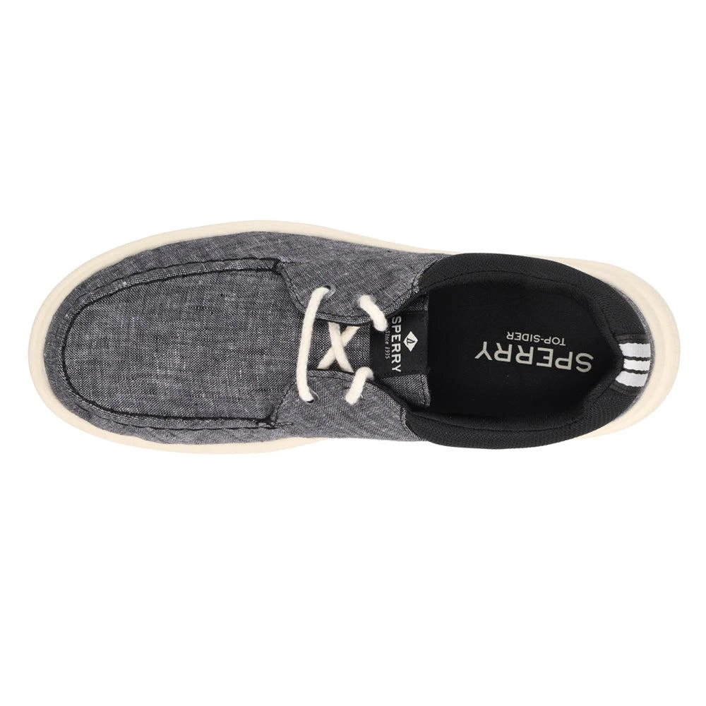 Sperry Captain's Moc Chambray Slip On Sneakers 4