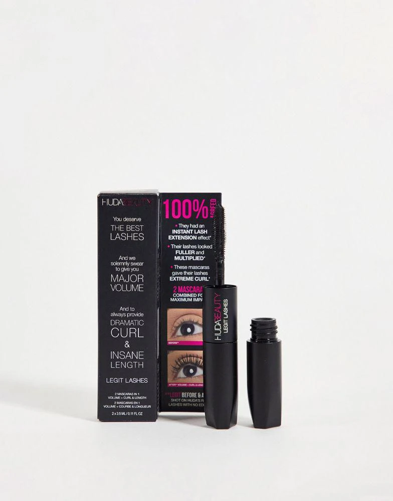 Huda Beauty Huda Legit Lashes Double-Ended Mascara Mini 1