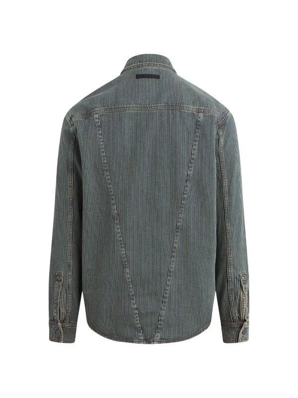 Hudson Walker Striped Denim Shirt 2