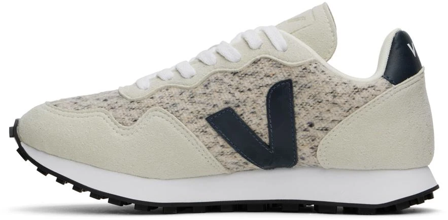 Veja Gray & Navy SDU Alveomesh Flannel Sneakers 3