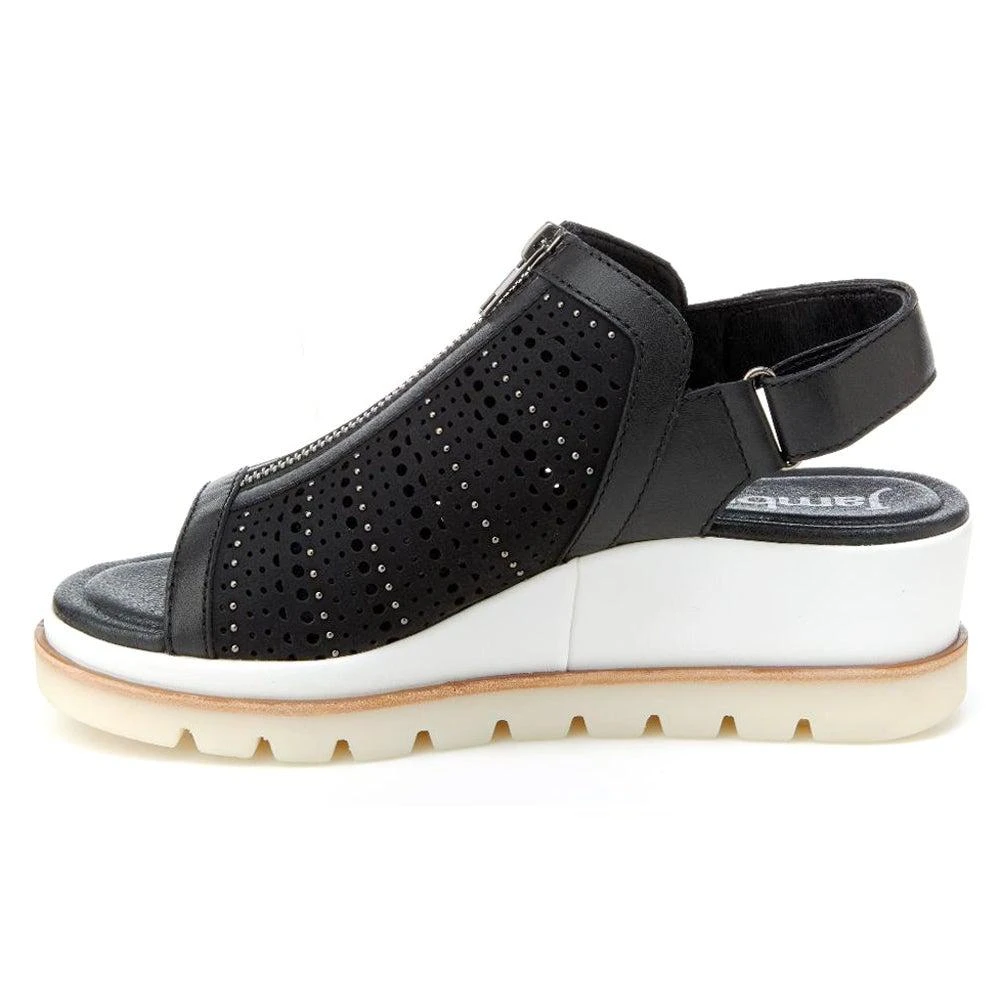 Jambu Harmonia Perforated Wedge Sandals 3