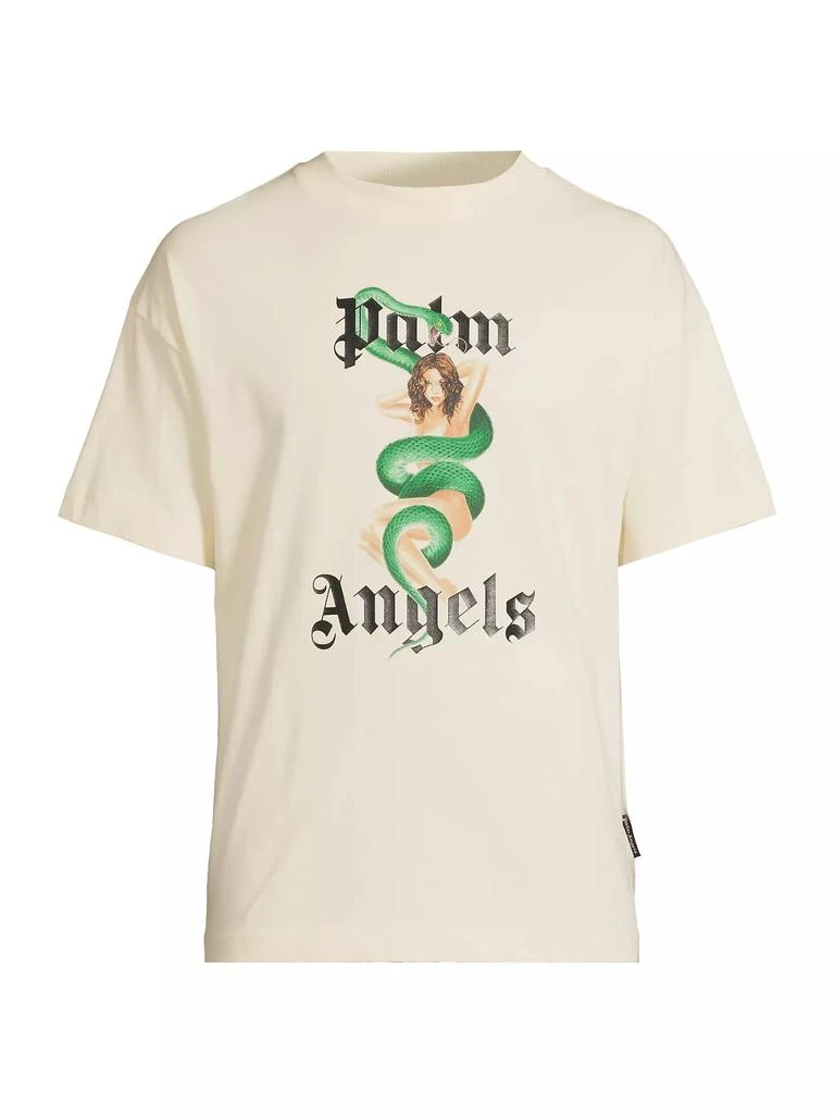 Palm Angels Ivy Pin-Up Crewneck T-Shirt 1