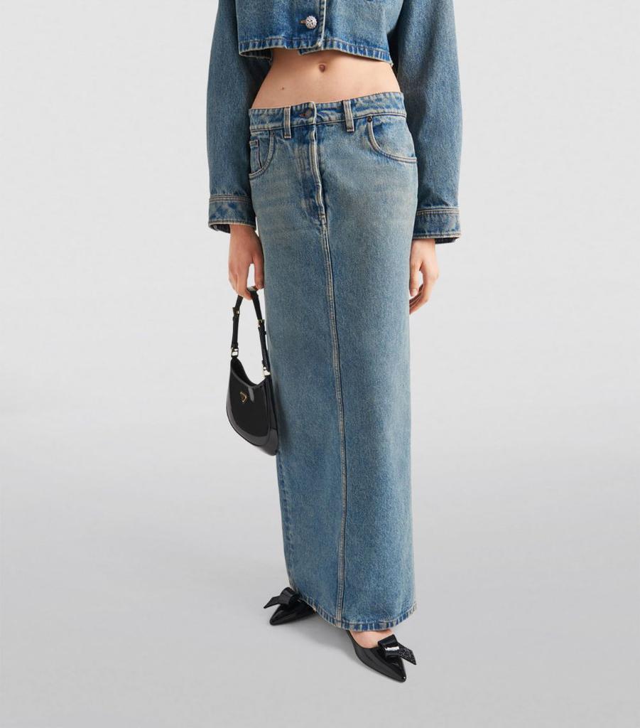Prada Denim Maxi Skirt - Dresses & Skirts - Compare Prices